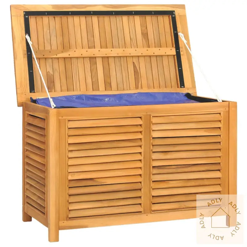 Putekasse Med Pose 90X50X58 Cm Heltre Teak