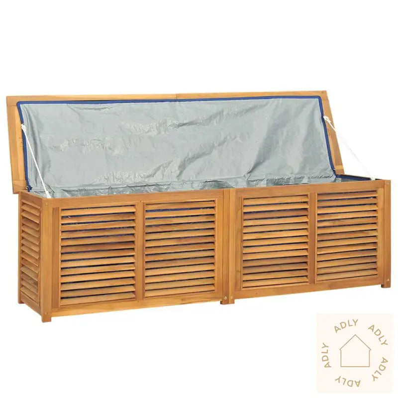 Putekasse Med Pose 175X50X55 Cm Heltre Teak
