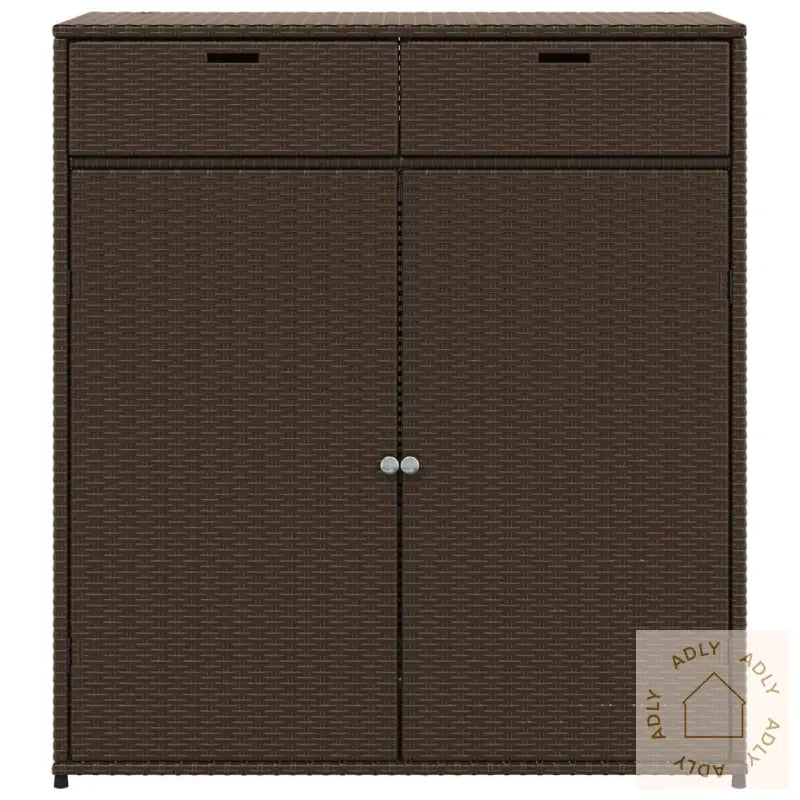 Putekasse Brun 105X55X113 Cm Polyrotting