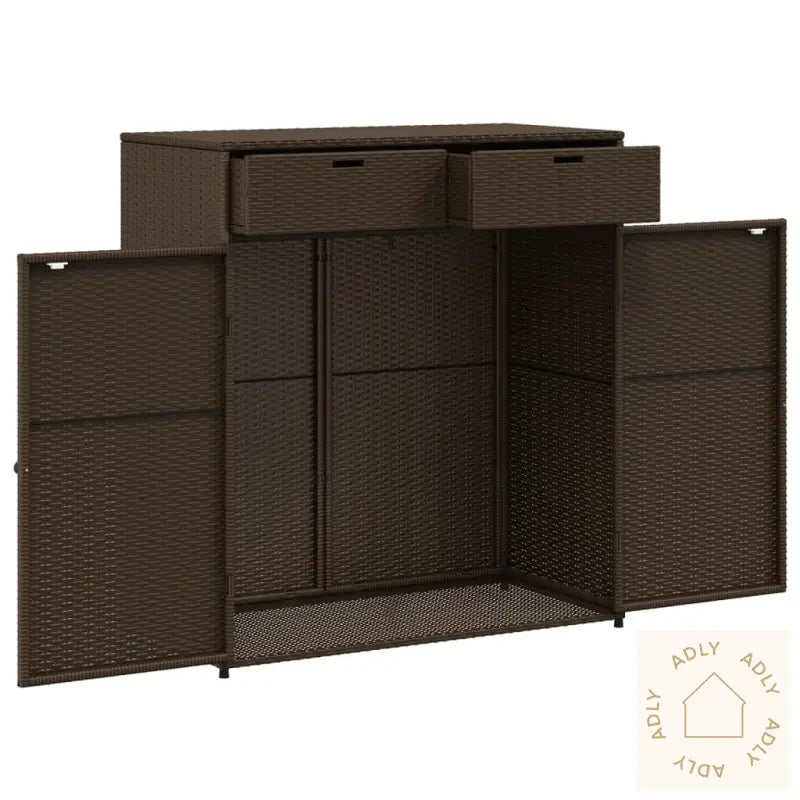 Putekasse Brun 105X55X113 Cm Polyrotting