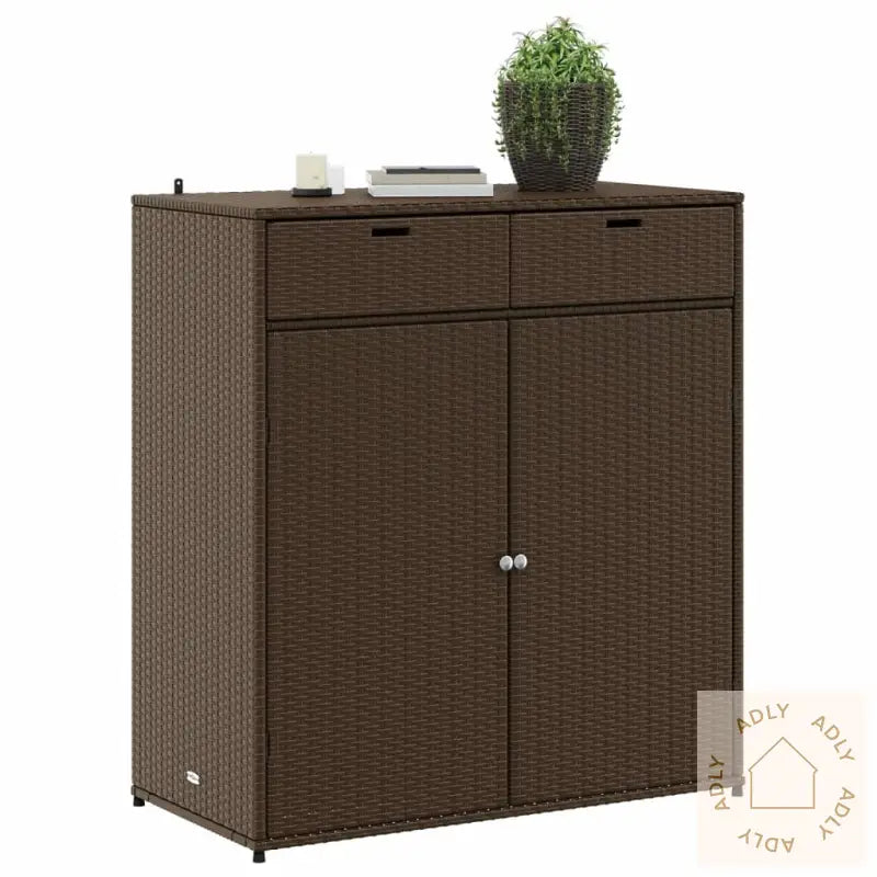 Putekasse Brun 105X55X113 Cm Polyrotting