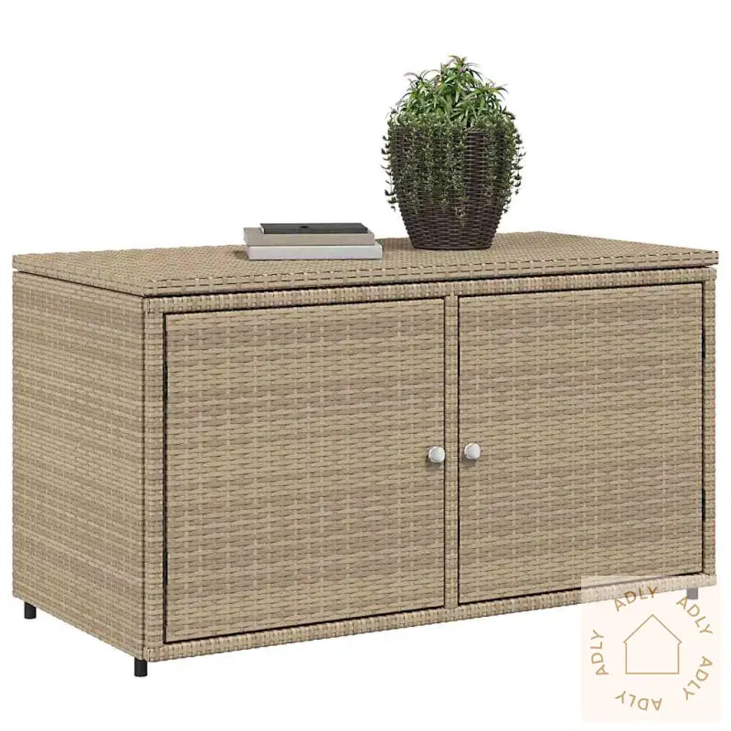 Putekasse Beige 110X55X60,5 Cm Polyrotting
