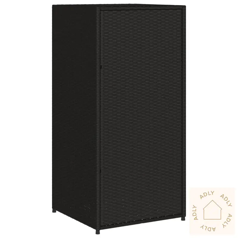 Putekasse Svart 55X55X111 Cm Polyrotting