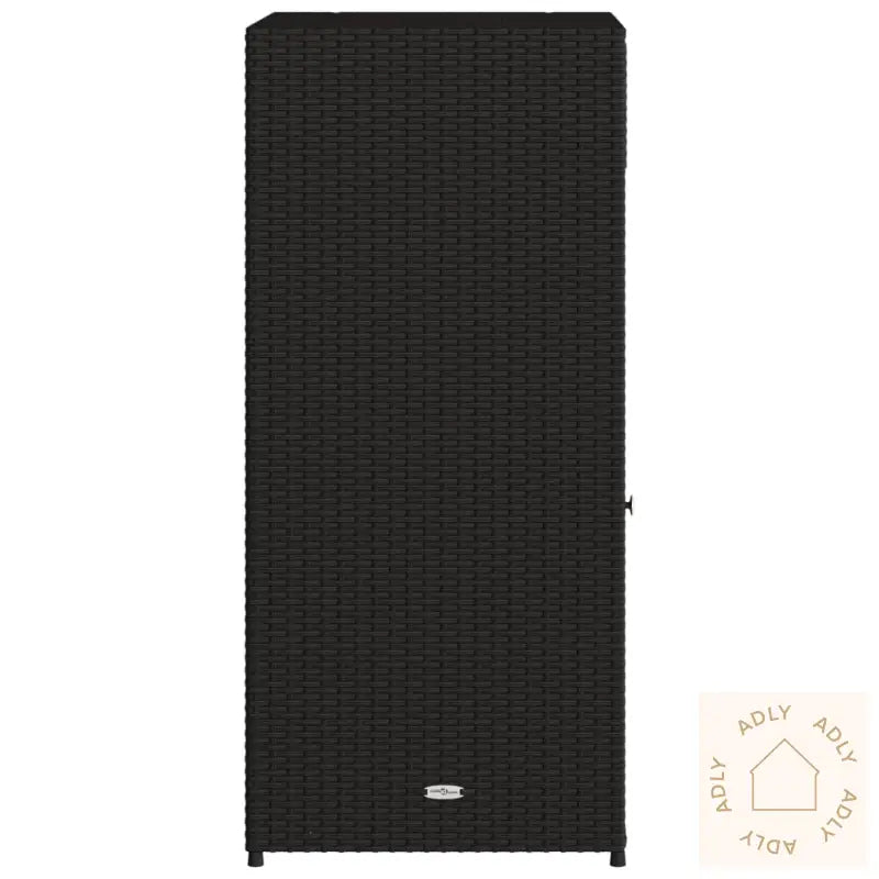 Putekasse Svart 55X55X111 Cm Polyrotting