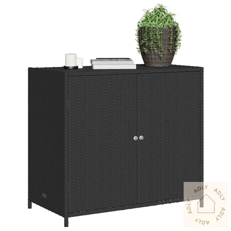 Putekasse Svart 83X45X76 Cm Polyrotting