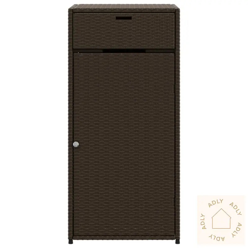 Putekasse Brun 55X55X111 Cm Polyrotting