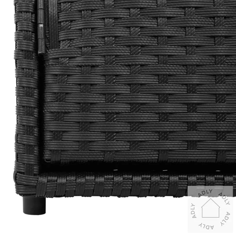 Putekasse Svart 110X55X60,5 Cm Polyrotting