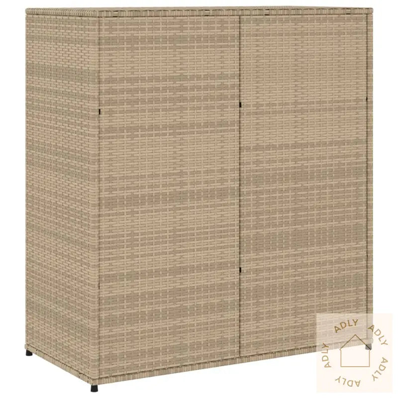 Putekasse Beige 105X55X113 Cm Polyrotting