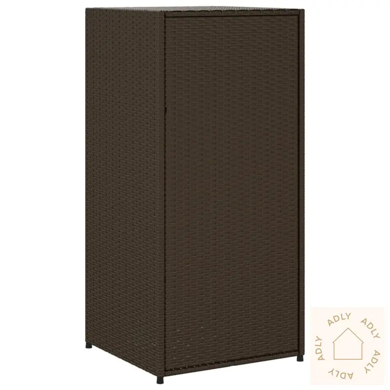 Putekasse Brun 55X55X111 Cm Polyrotting