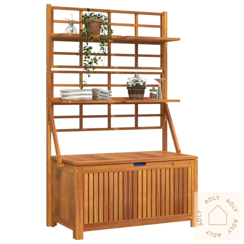 Oppbevaringsboks Med Espalier 99X50X160 Cm Heltre Akasie