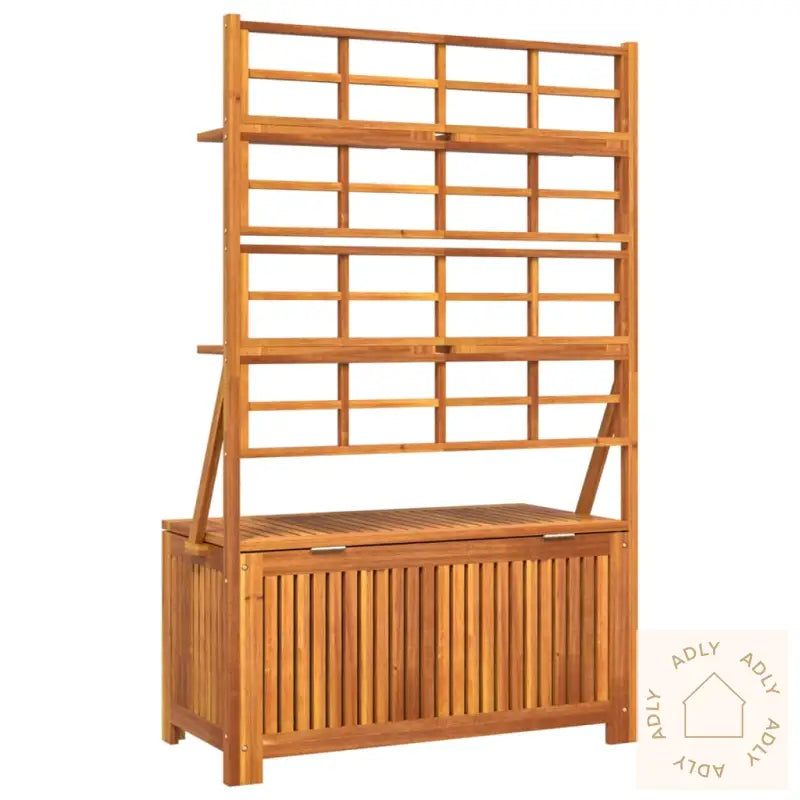Oppbevaringsboks Med Espalier 99X50X160 Cm Heltre Akasie
