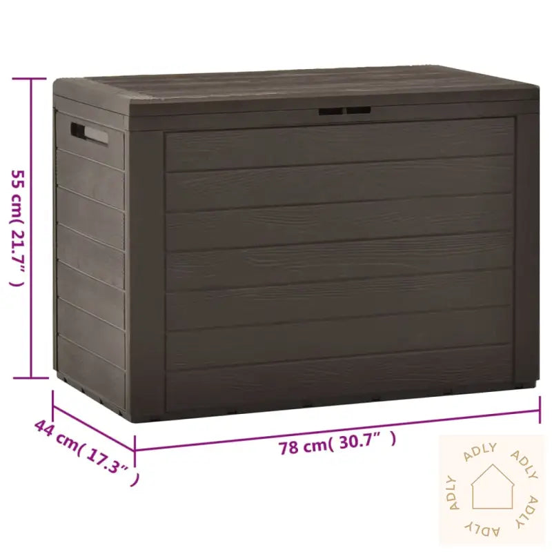 Putekasse Brun 78X44X55 Cm