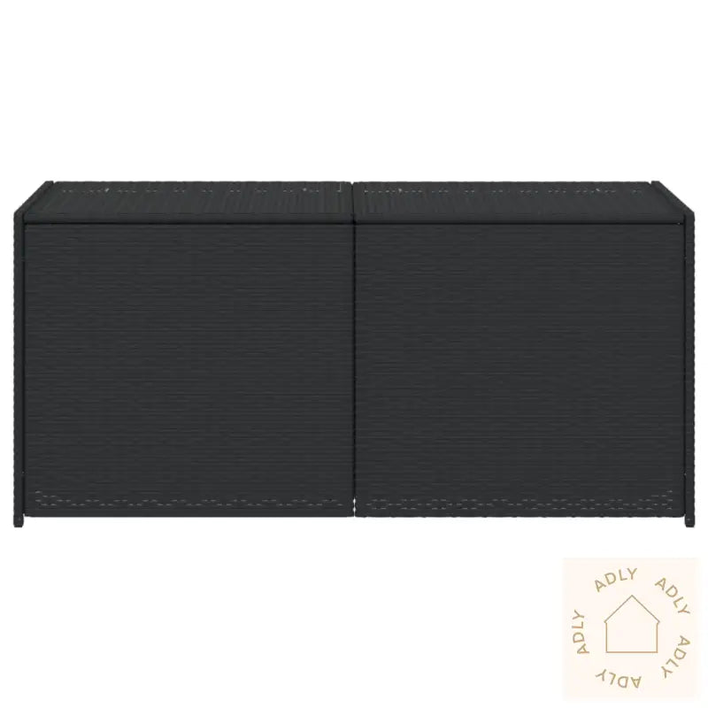 Putekasse Svart 283L Cm Polyrotting