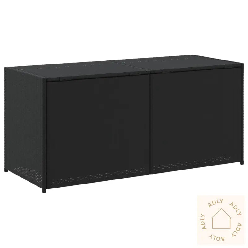 Putekasse Svart 283L Cm Polyrotting