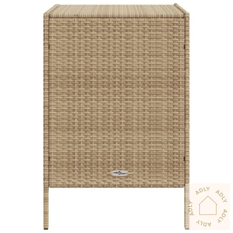 Putekasse Beige 55X59X80 Cm Polyrotting