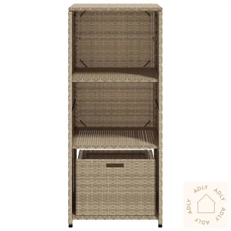 Putekasse Beige 50X55X115 Cm Polyrotting