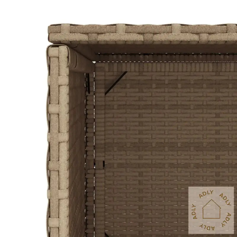 Putekasse Beige 50X55X115 Cm Polyrotting