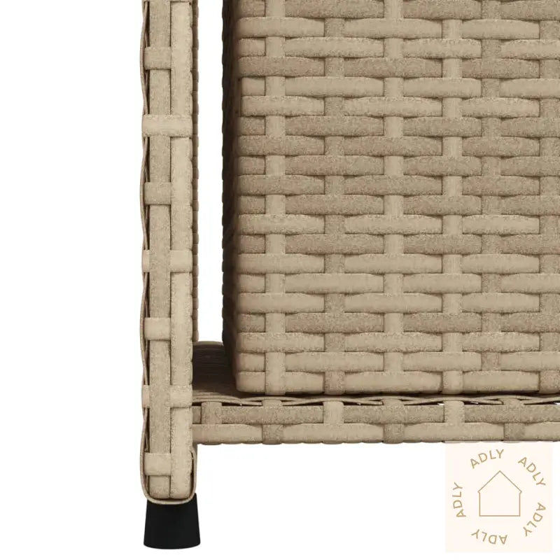 Putekasse Beige 50X55X115 Cm Polyrotting
