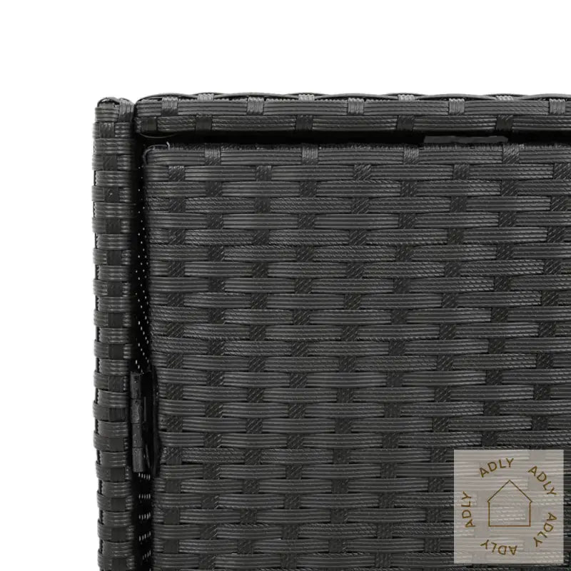 Putekasse Svart 55X59X80 Cm Polyrotting