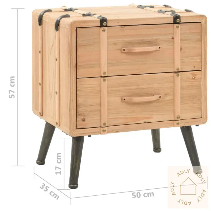 Nattbord Heltre Gran 50X35X57 Cm