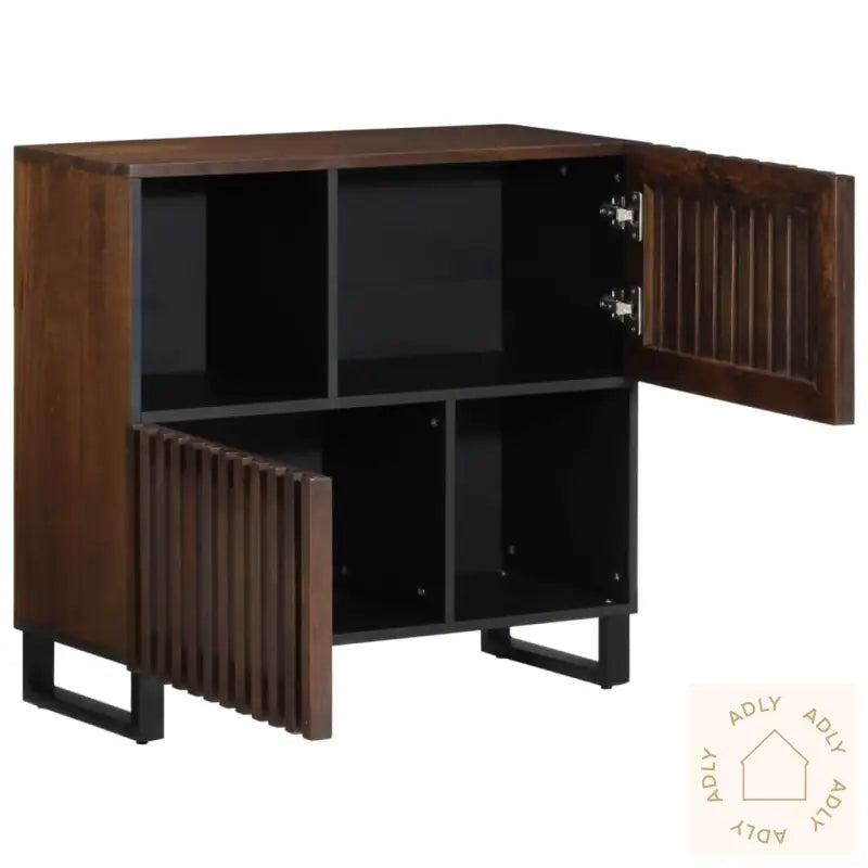 Skjenk Brun 80X34X75 Cm Heltre Mango