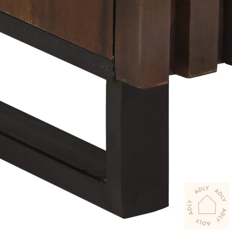 Skjenk Brun 80X34X75 Cm Heltre Mango