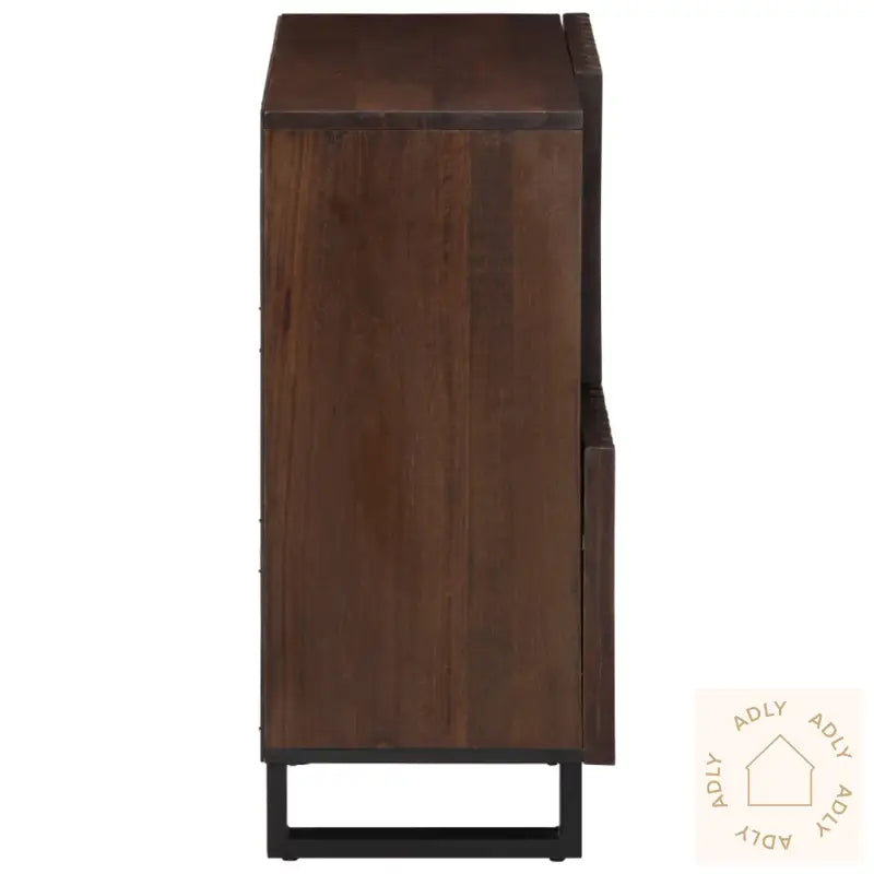 Skjenk Brun 80X34X75 Cm Heltre Mango