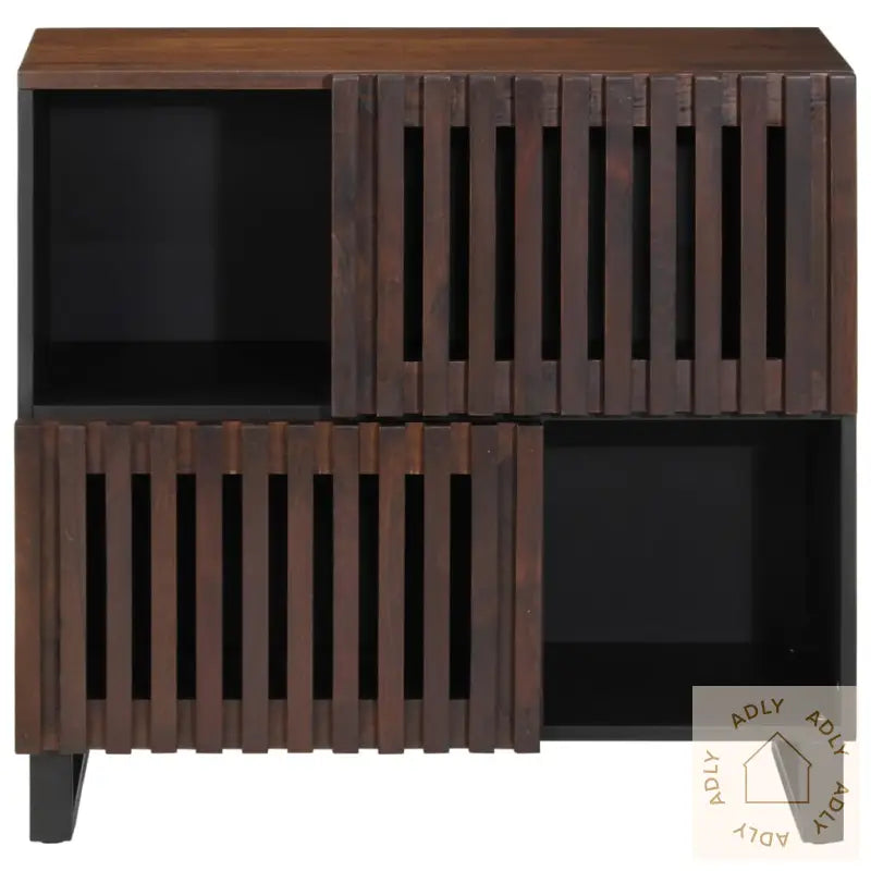 Skjenk Brun 80X34X75 Cm Heltre Mango