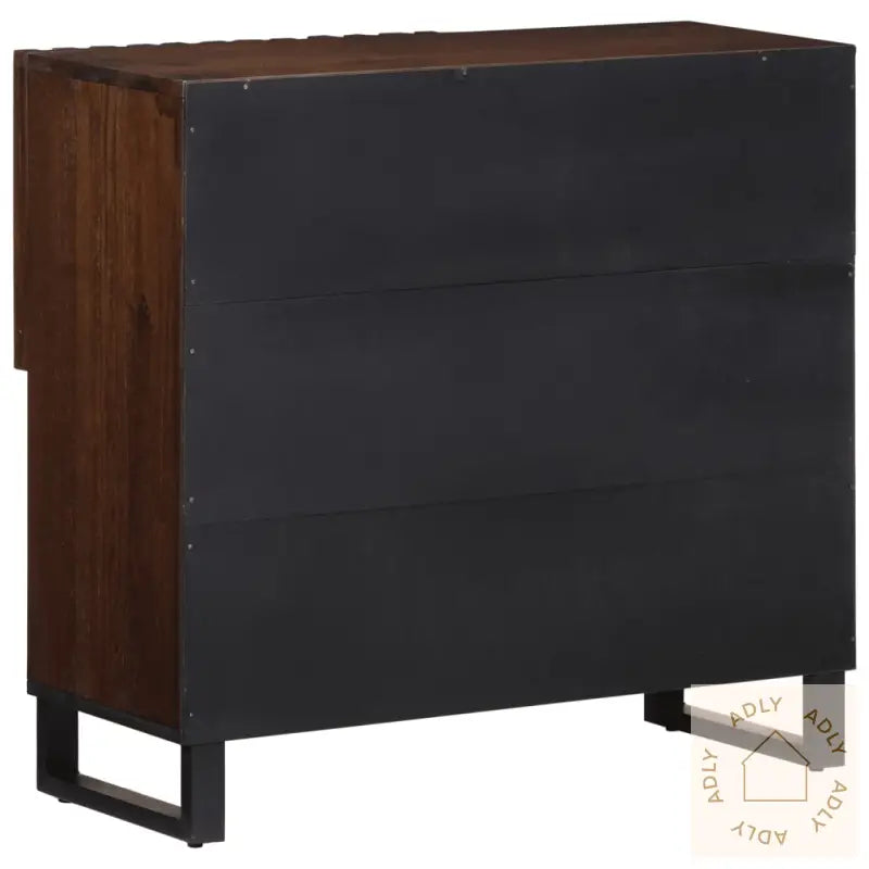 Skjenk Brun 80X34X75 Cm Heltre Mango