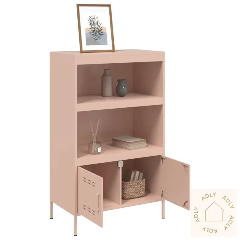 Highboard Rosa 68X39X113 Cm Stål