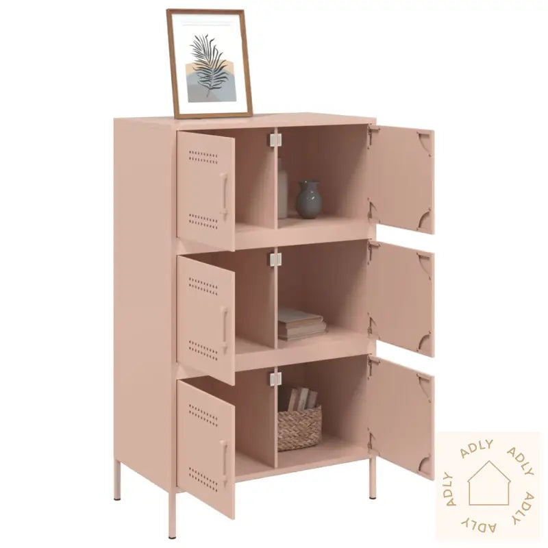 Highboard Rosa 68X39X113 Cm Stål