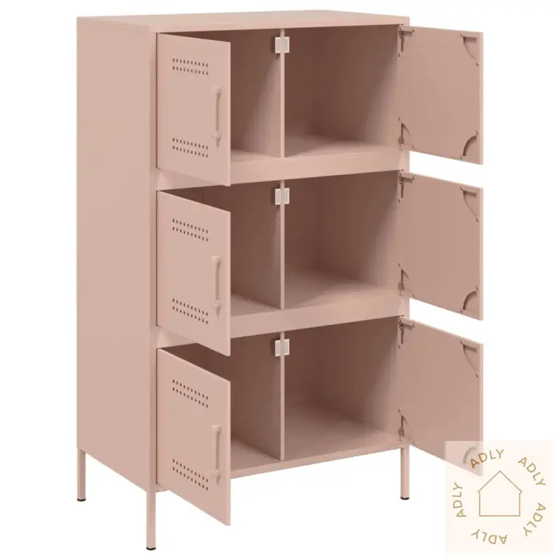 Highboard Rosa 68X39X113 Cm Stål