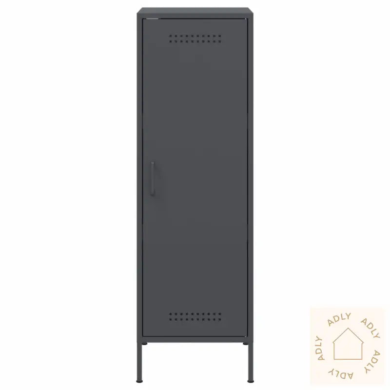 Highboard Antrasitt 36X39X113 Cm Stål