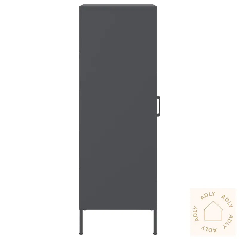 Highboard Antrasitt 36X39X113 Cm Stål