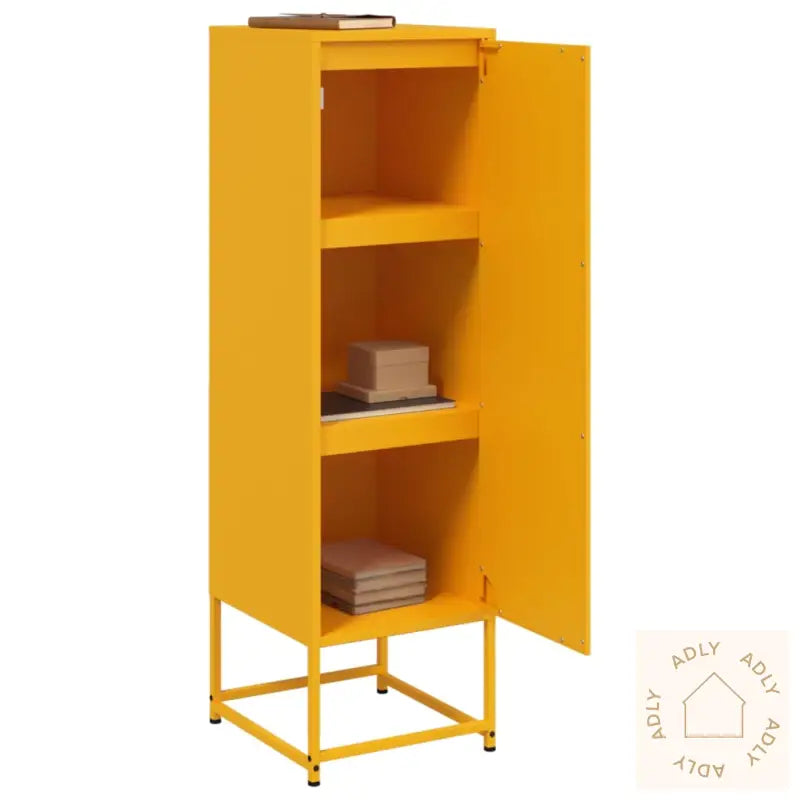 Highboard Sennepsgul 36X39X123 Cm Stål