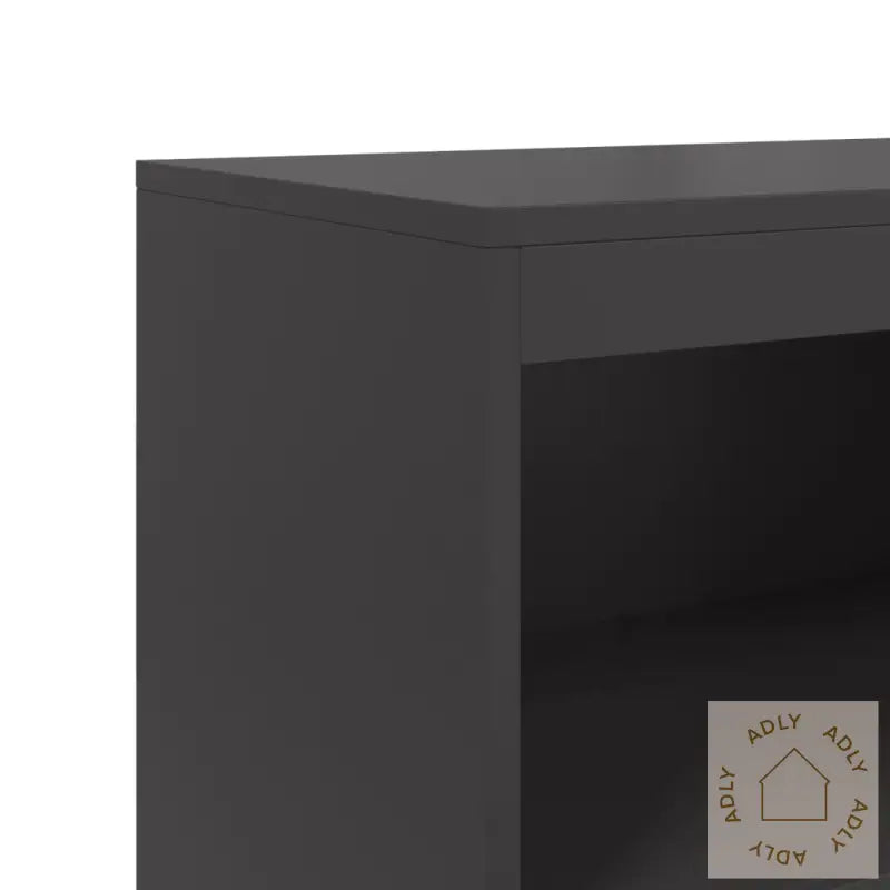 Highboard Svart 68,5X38,5X123,5 Cm Stål