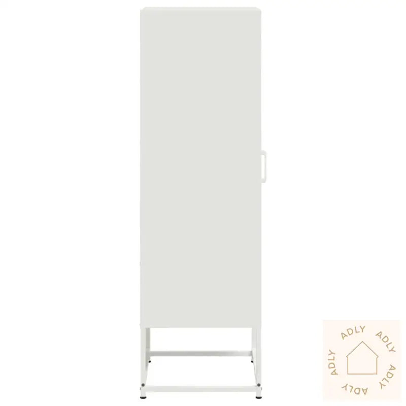Highboard Hvit 36X39X123 Cm Stål