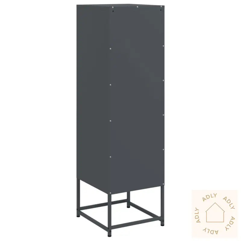Highboard Antrasitt 36X39X123 Cm Stål