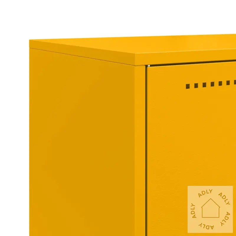 Highboard Sennepsgul 68,5X38,5X107 Cm Stål