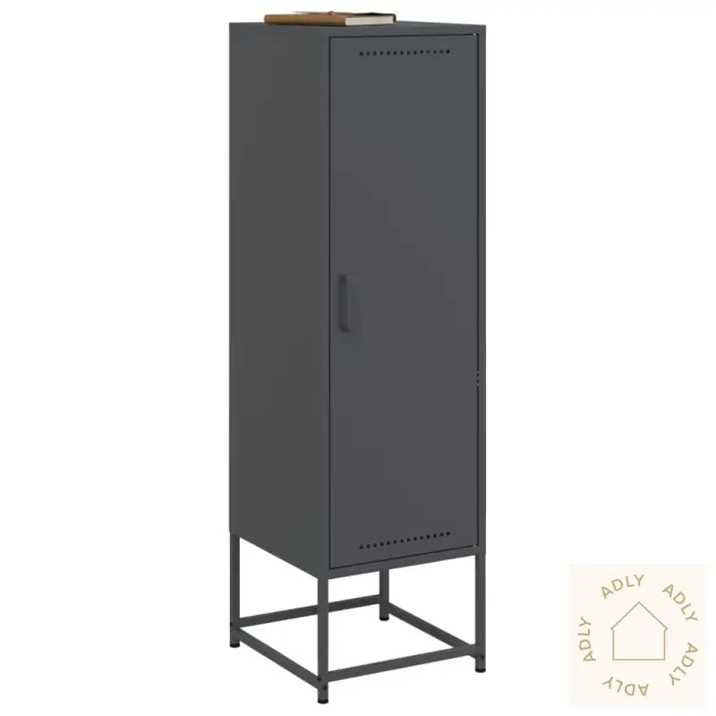 Highboard Antrasitt 36X39X123 Cm Stål
