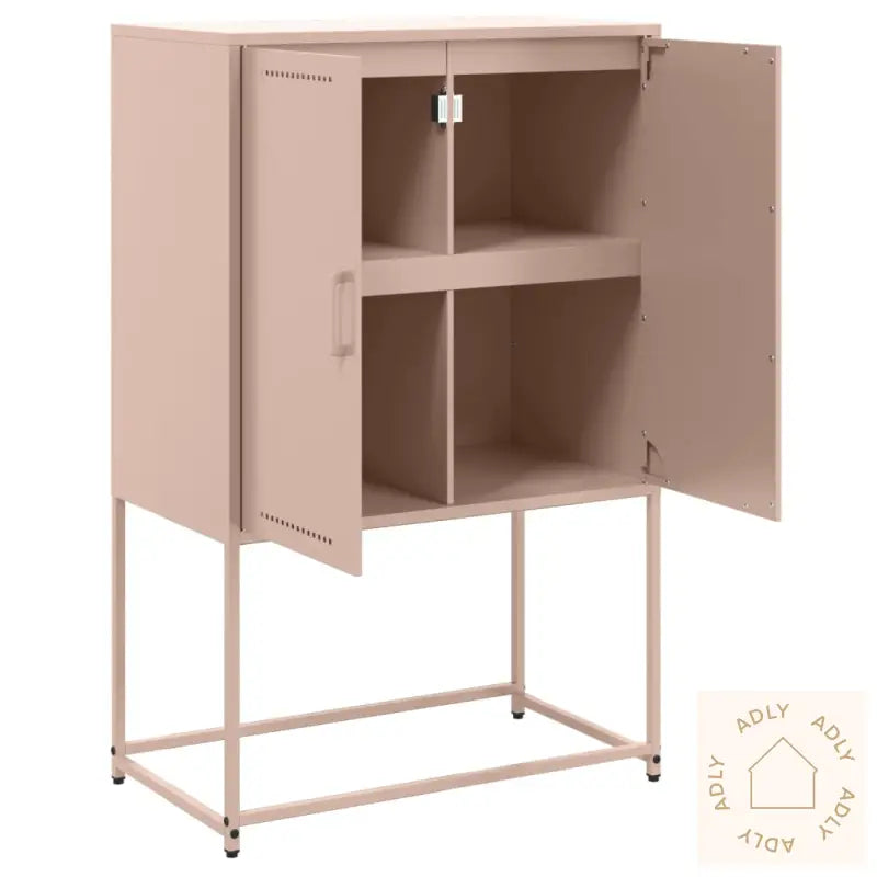 Highboard Rosa 68,5X38,5X107 Cm Stål