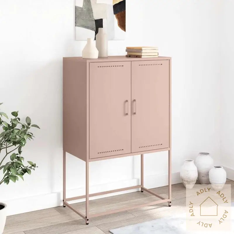 Highboard Rosa 68,5X38,5X107 Cm Stål
