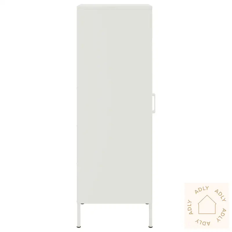 Highboard Hvit 36X39X113 Cm Stål