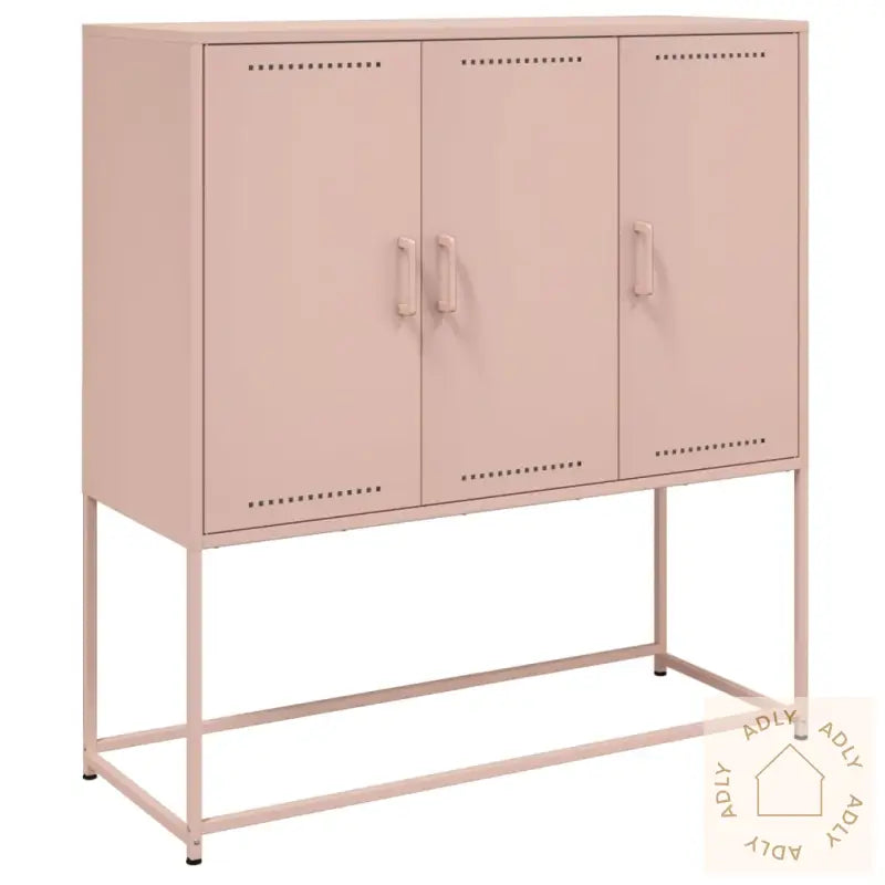 Highboard Rosa 100,5X39X107 Cm Stål