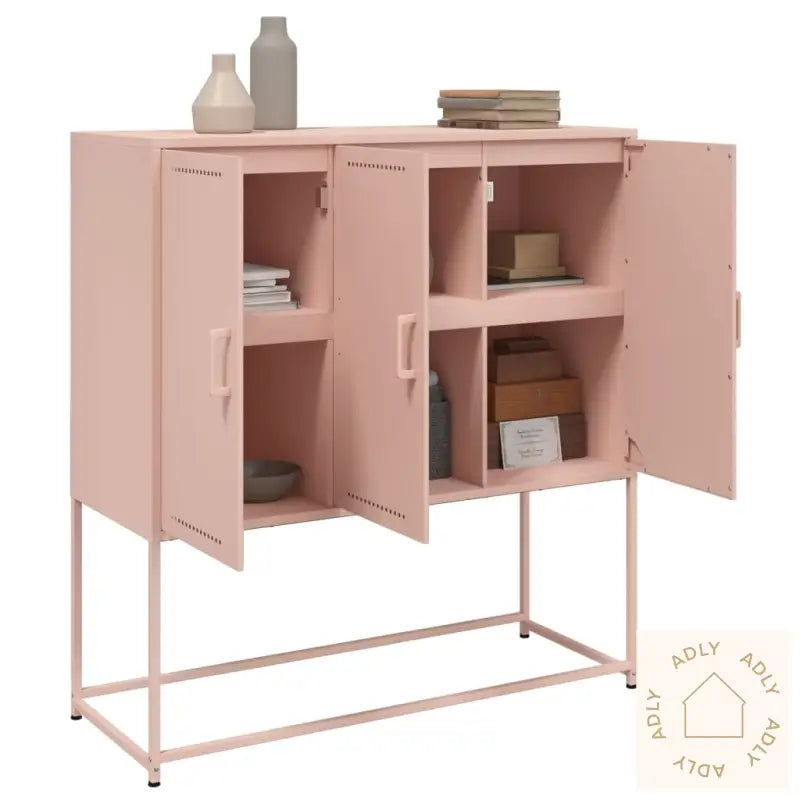 Highboard Rosa 100,5X39X107 Cm Stål