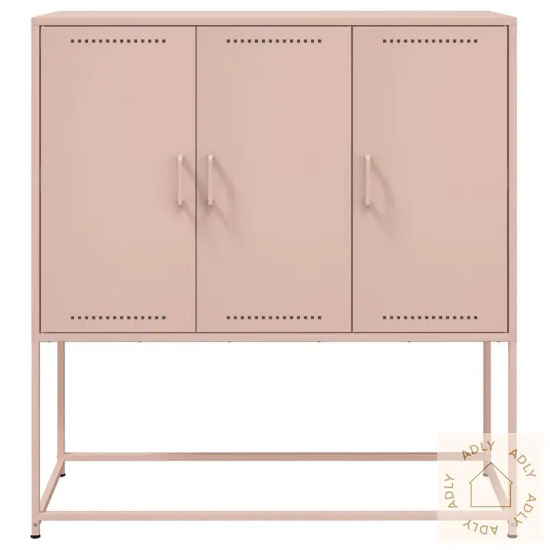 Highboard Rosa 100,5X39X107 Cm Stål