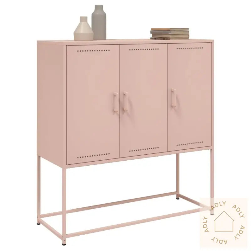 Highboard Rosa 100,5X39X107 Cm Stål