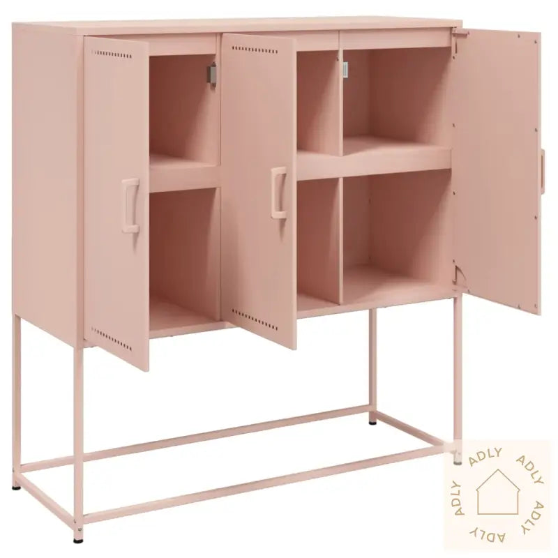Highboard Rosa 100,5X39X107 Cm Stål
