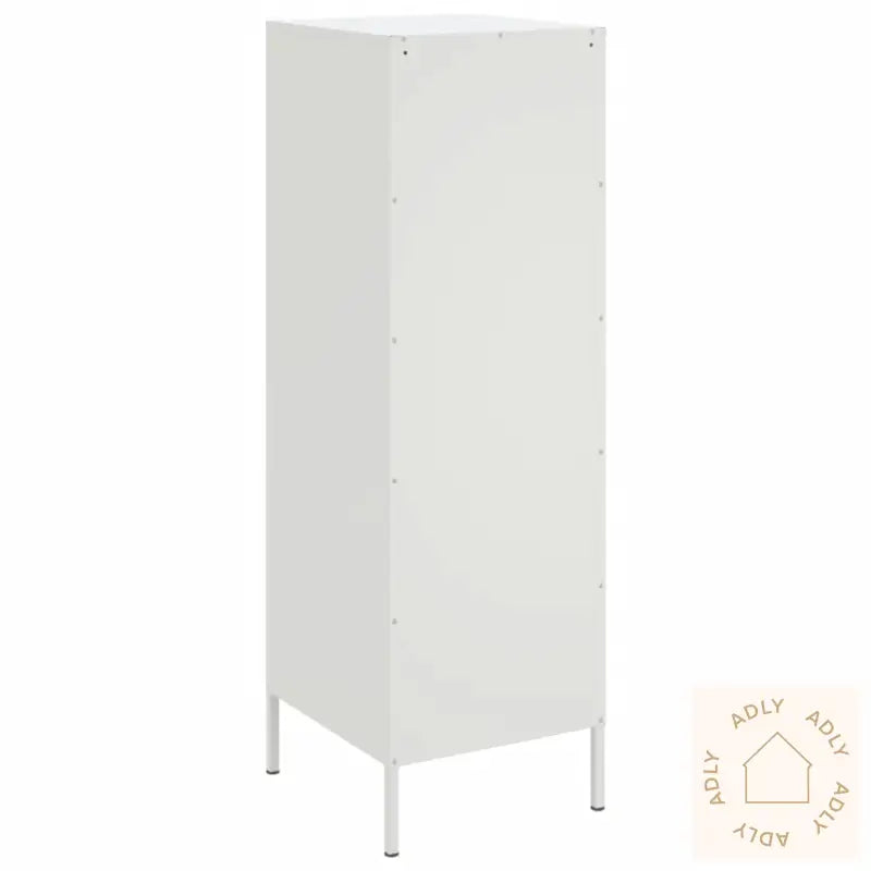 Highboard Hvit 36X39X113 Cm Stål