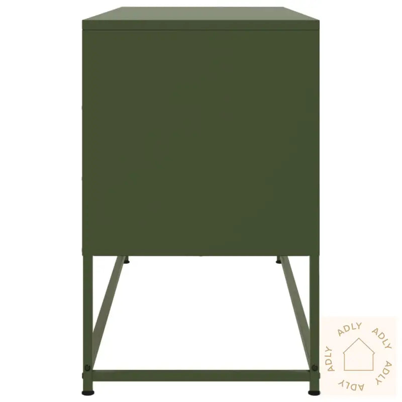 Highboard Hvit 36X39X107 Cm Stål